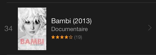 BAMBI de Sébastien Lifshitz sur itunes