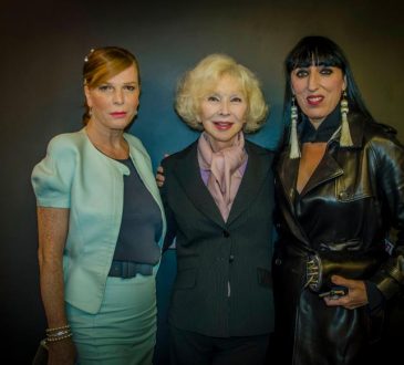 Festival "Chéries-Chéris" - Pascale Ourbih, Marie-Pierre Pruvot (Bambi) et Rossy de Palma