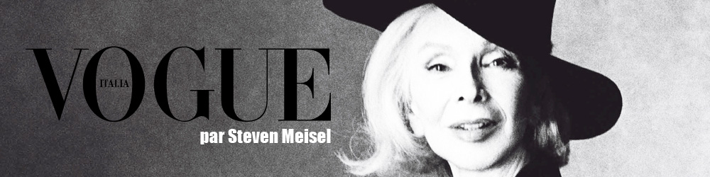 Vogue Italia par Steven Meisel - Marie-Pierre Pruvot (Bambi)