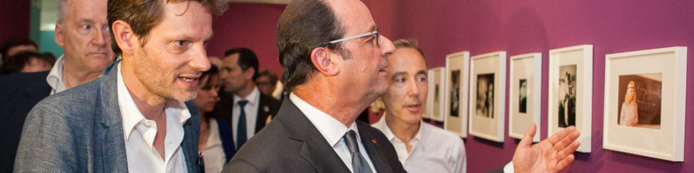 Visite de François Hollande à Arles été 2016 - Marie-Pierre Pruvot (Bambi)