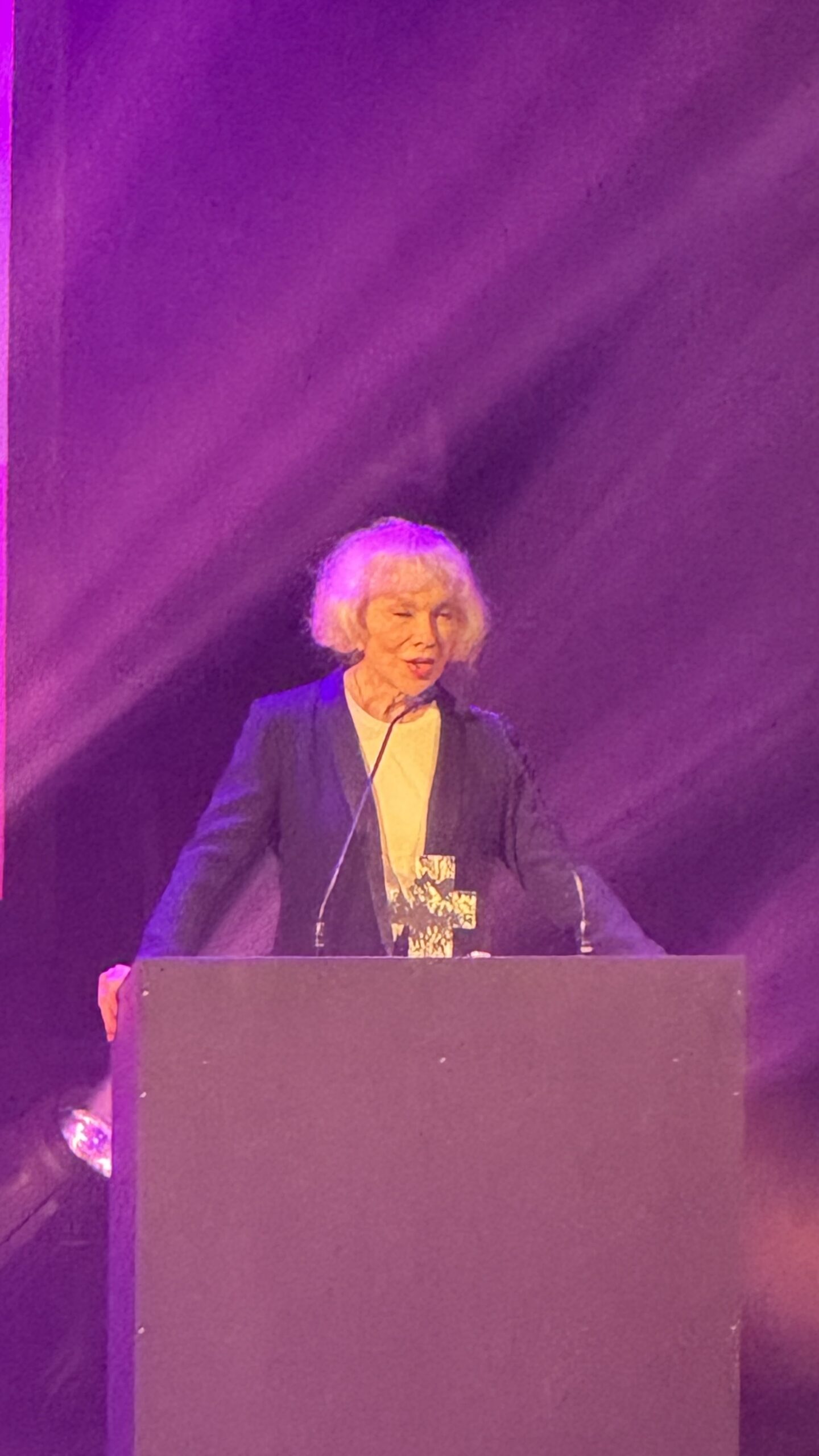 Prix d'honneur pour Bambi (Marie-Pierre Pruvot" à la cérémonie des Têtu le 3 décembre 2024 au Trianon (Paris)
